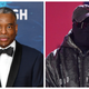 LeVar Burton, left; Kanye ‘Ye’ West.